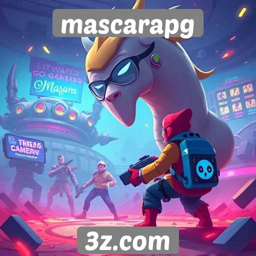 O crescimento da comunidade no site mascarapg