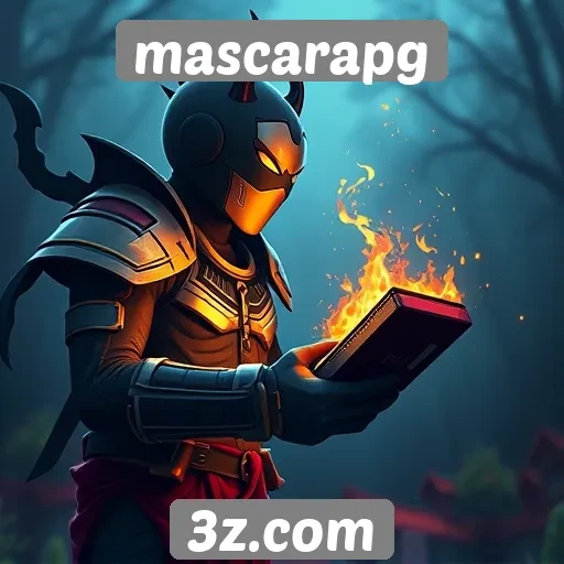 exploração dos recursos de personalização em mascarapg