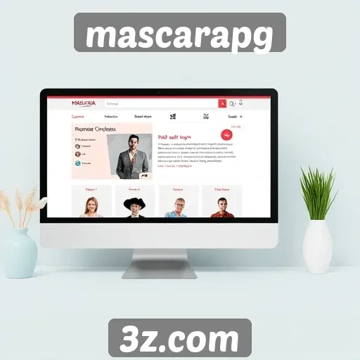 Novidades no design do site mascarapg atraem usuários
